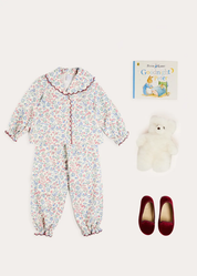 The Rebecca Floral Pyjama Set Girl Look