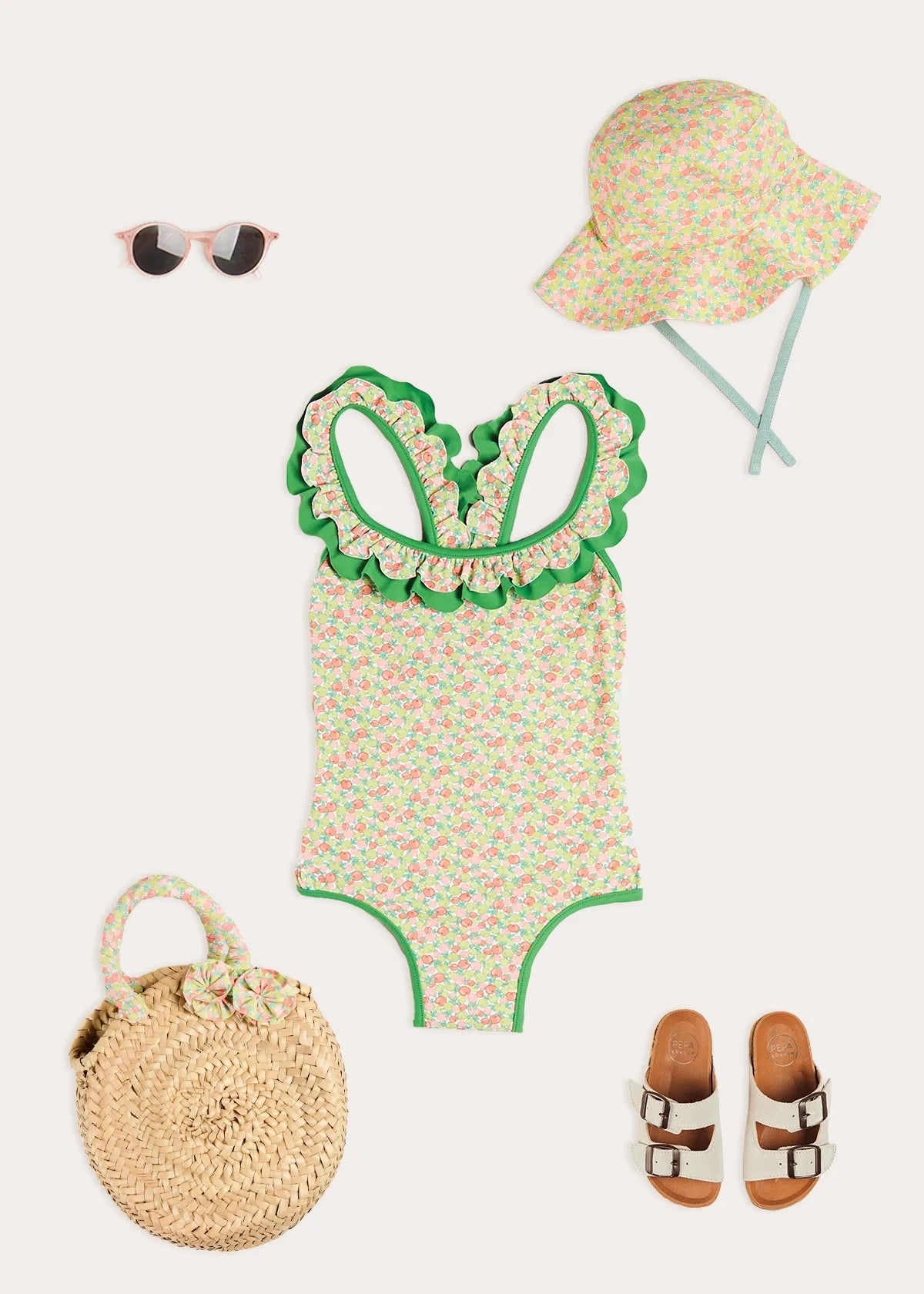 The Annie Apple Girl Swim Look Look from Pepa London US