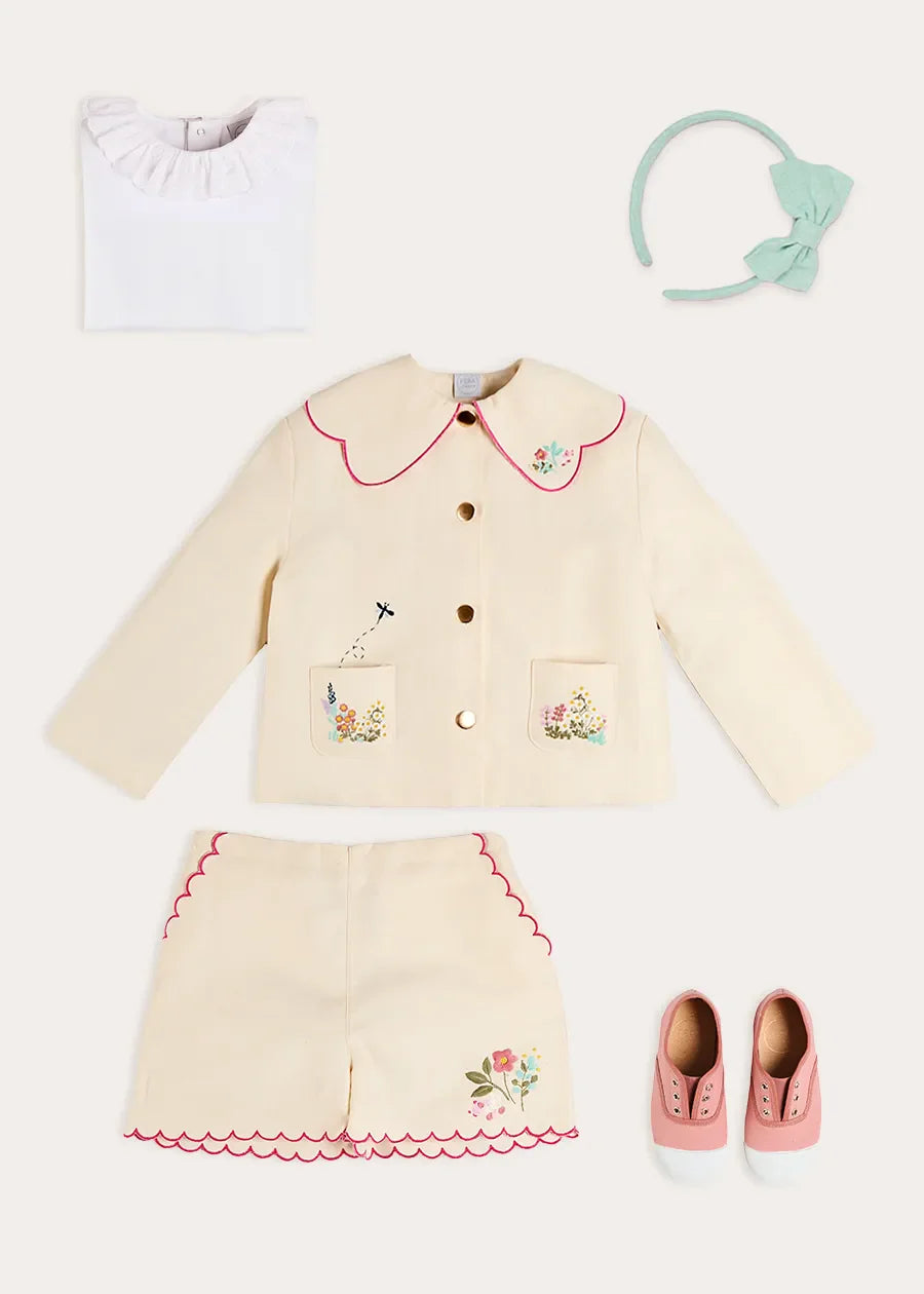 The Wildflower Jacket Girl Look Look from Pepa London US