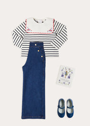 The Scallop Jeans Girl Look Look from Pepa London US