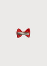 Red Small Bow Clip Hair Accessories  from Pepa London US