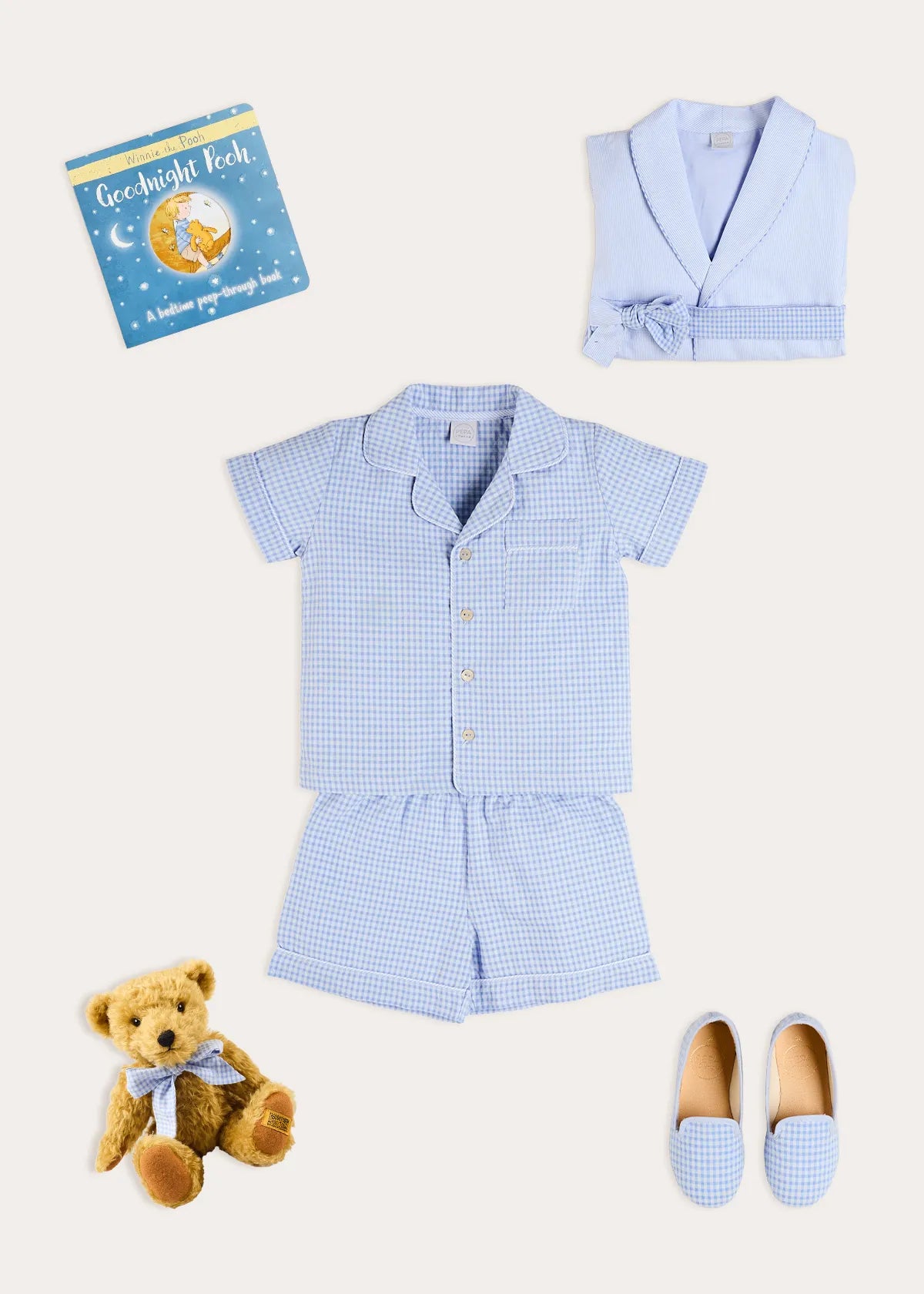The Barnaby Dressing Gown Toddler Boy Look Look from Pepa London US