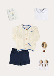 The Plane Cardigan Toddler Boy Look Look from Pepa London US