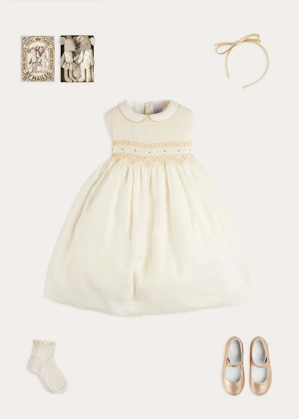 The White Dress Toddler Girl Look Look from Pepa London US