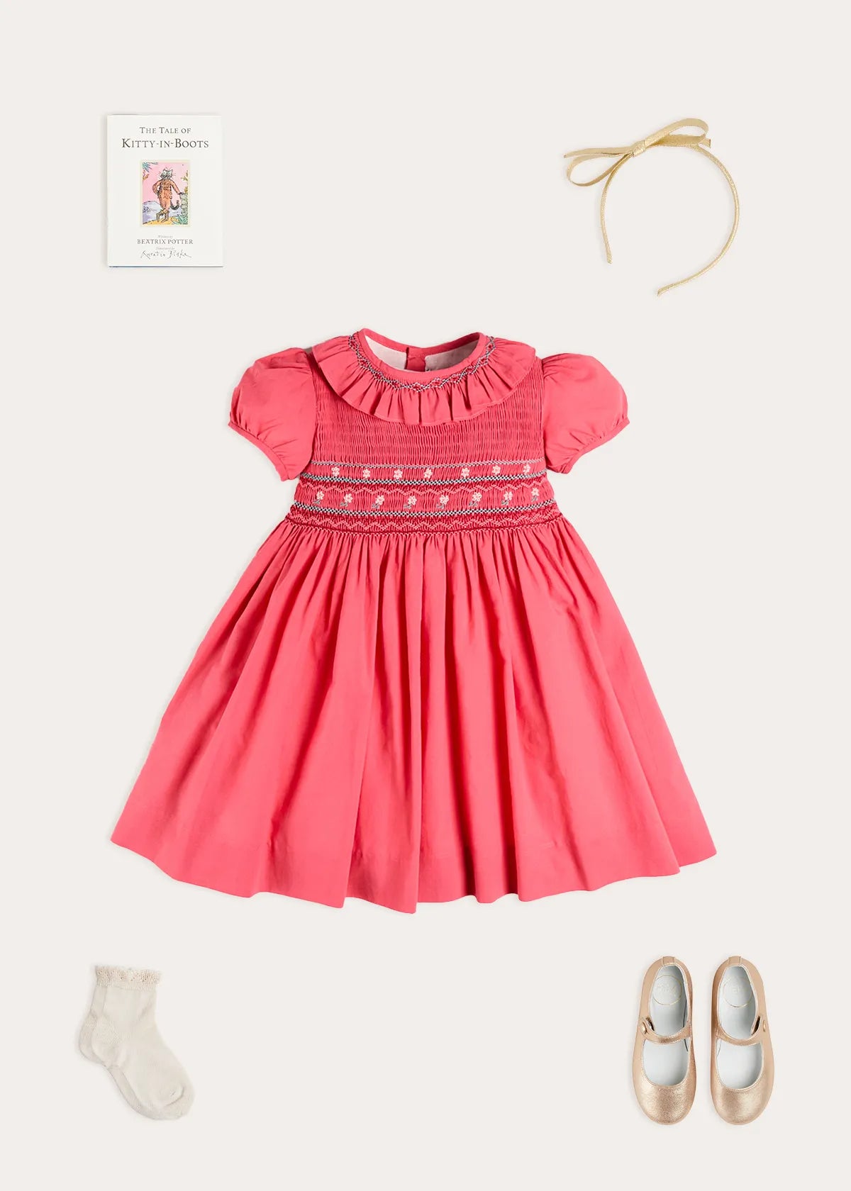 The Strawberry Dress Toddler Girl Look Look from Pepa London US