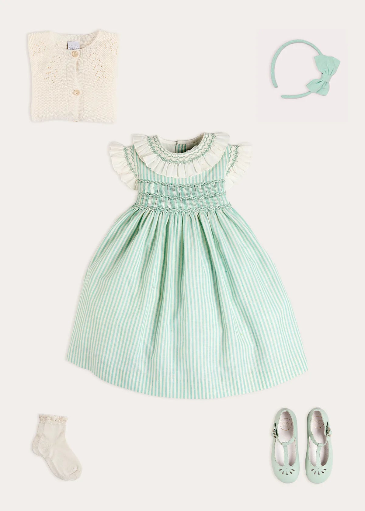 The Wimbledon Dress Toddler Girl Look Look from Pepa London US