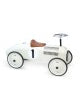 White Vintage Metal Car TOYS from Pepa London US