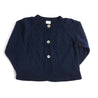 Classic Cardigan in Navy (12mths-10yrs) Knitwear  from Pepa London US