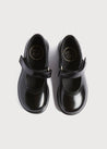 Classic Patent Leather Mary Jane Shoes in Black (25-34EU) Shoes  from Pepa London US