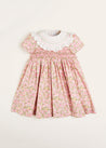 Eloise Floral Dress, Matching Albetta Dolly & Hair Bow   from Pepa London US