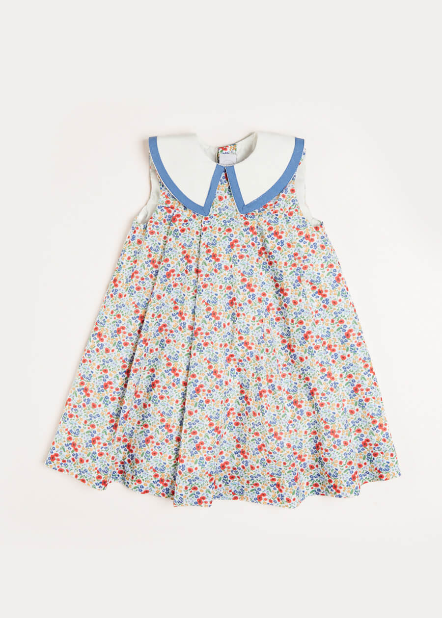 Poppy Floral Dress, Matching Albetta Dolly & Hairband Gift Sets from Pepa London US