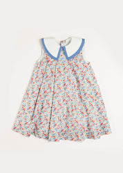 Poppy Floral Dress, Matching Albetta Dolly & Hairband Gift Sets from Pepa London US