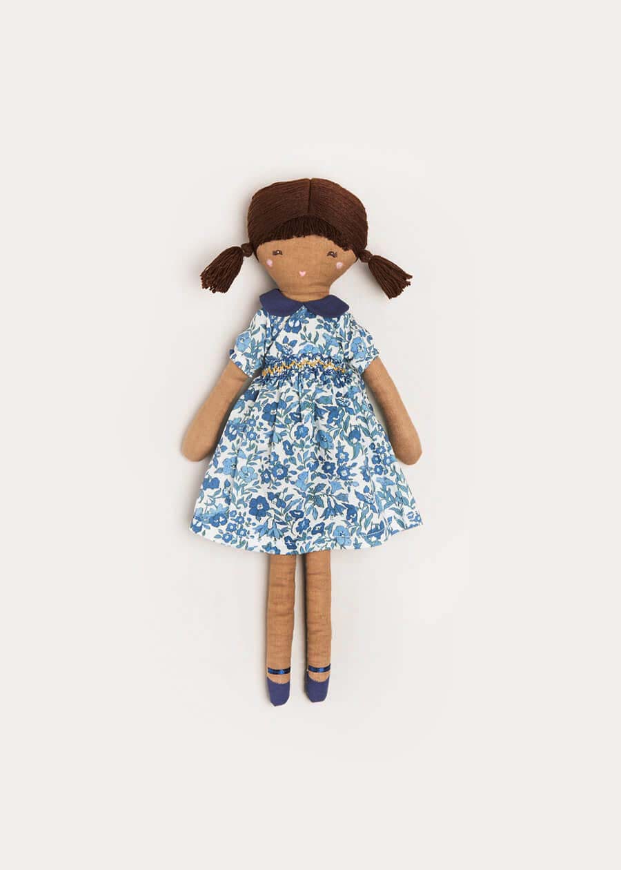 Daphne Floral Dress, Matching Albetta Dolly & Hair Bow Gift Sets from Pepa London US