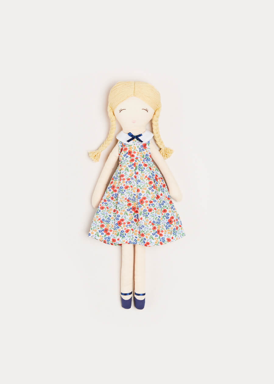 Poppy Floral Dress, Matching Albetta Dolly & Hairband Gift Sets from Pepa London US