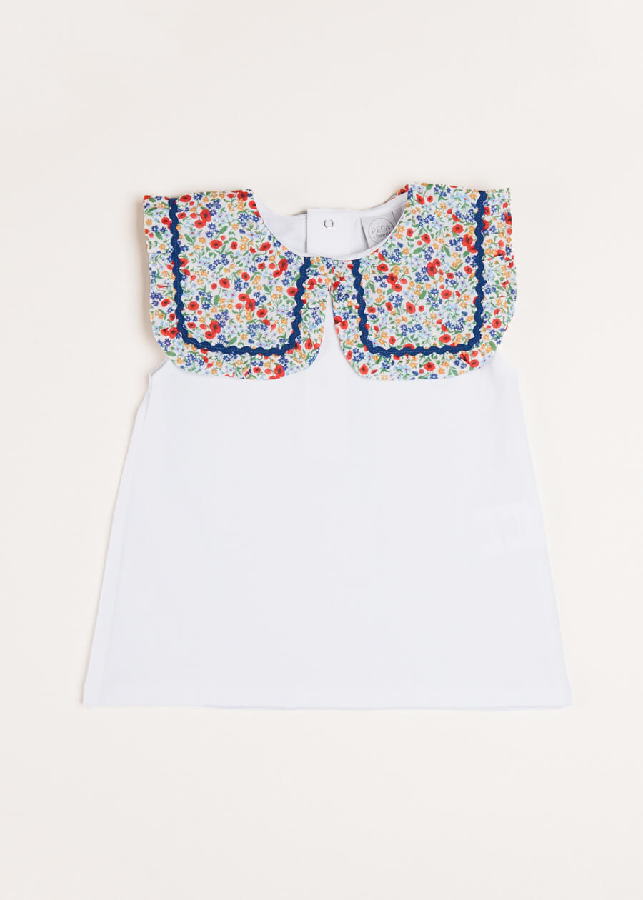 Poppy Floral Skirt, Top, Matching Albetta Dolly & Hairband Gift Sets from Pepa London US