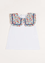Poppy Floral Skirt, Top, Matching Albetta Dolly & Hairband Gift Sets from Pepa London US