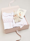 Newborn Hand Smocked Gift Set in Pink Look  from Pepa London US