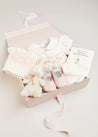 Traditional Hand Smocked Gift Set in Pink Look  from Pepa London US
