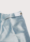 Blue Silk Pageboy Knickerbockers (12mths-10yrs) Trousers  from Pepa London US