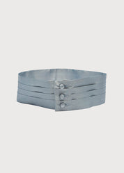 Blue Silk Pageboy Cummerbund Belts  from Pepa London US